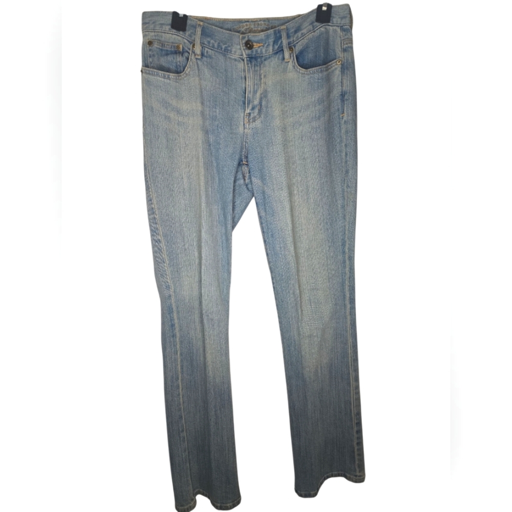 Lauren Ralph Lauren Premium Bootcut Light Wash  Mid Rise Preppy Denim Size 4